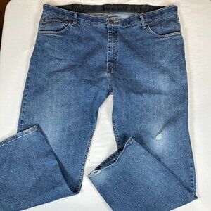 Wrangler Big Performance Series Regular Fit 96CFWSW 42x29 Cotton Blend Blue Jean